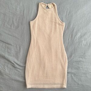 SHEIN Keyhole Halter Bodycon Dress